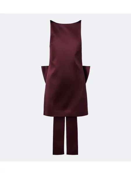 Rochie Self-portrait cu funde din satin