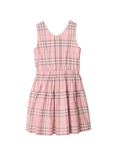 Sukienka dziecięca Burberry różowa