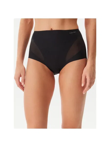 Hlače Calvin Klein Underwear z mrežo črna
