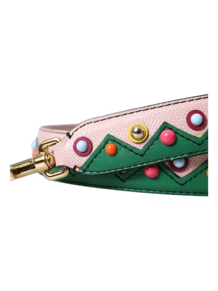 Torebka Dolce And Gabbana skórzana różowa