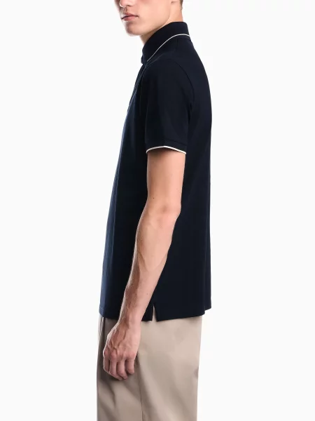 Поло Emporio Armani синее