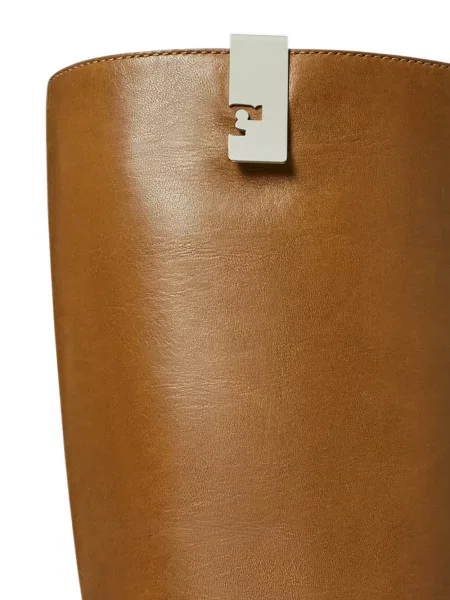 Botine Tory Burch din piele maro