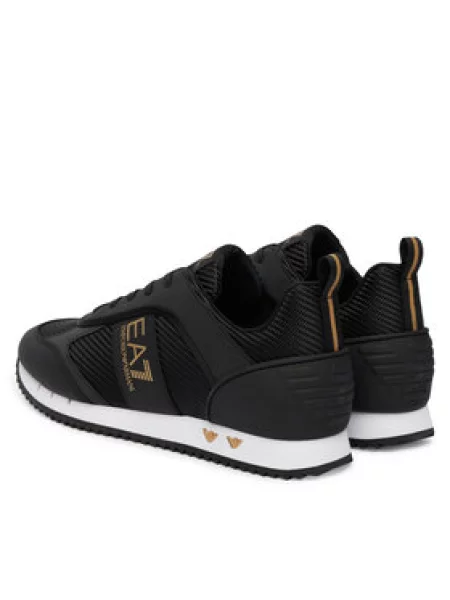 Tenisky Emporio Armani Ea7 se síťovinou černé