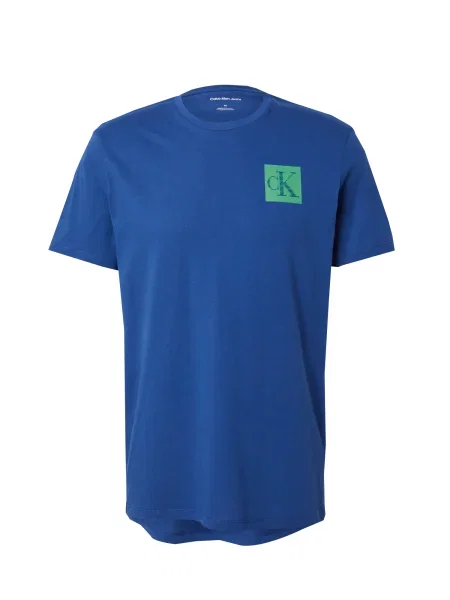 Calvin Klein Jeans Tricou Gradient Monogram albastru