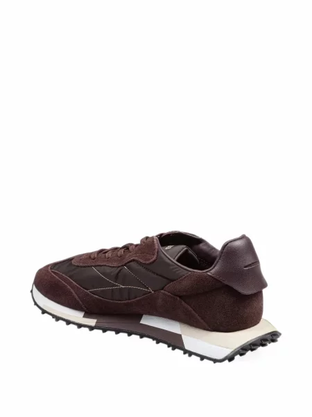Sneakerși Ghōud din piele de căprioară maro
