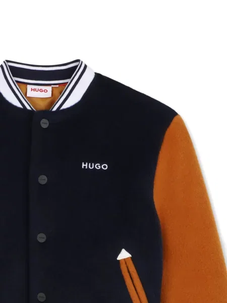 Kurtka dziecięca Hugo niebieska