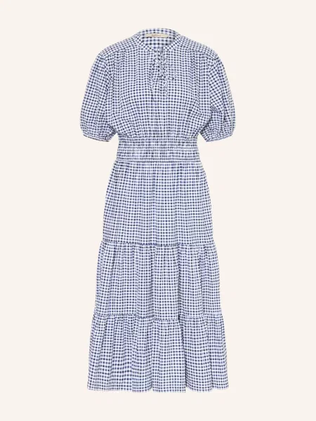 Barbour Šaty tmavě modrá bílá