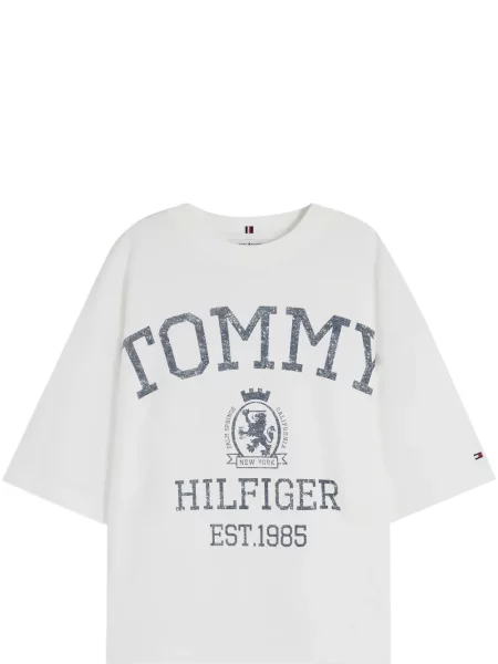 Póló Tommy Hilfiger nyomtatás fehér