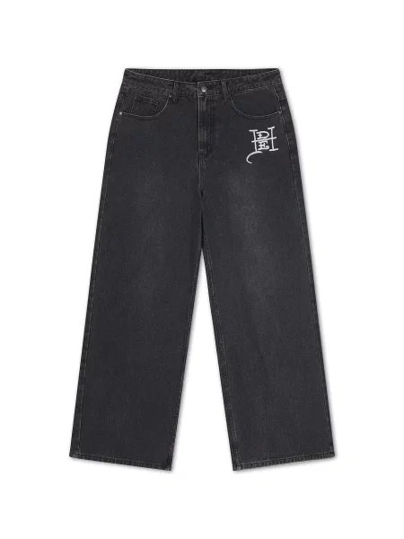 Ed Hardy Jeans negru alb