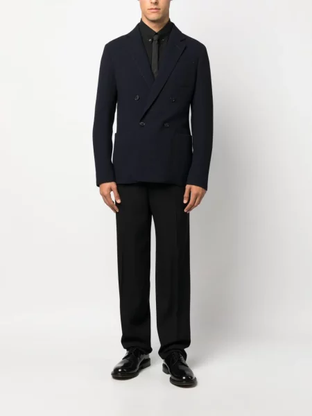 Švarkas Giorgio Armani dvieiliai mėlyna