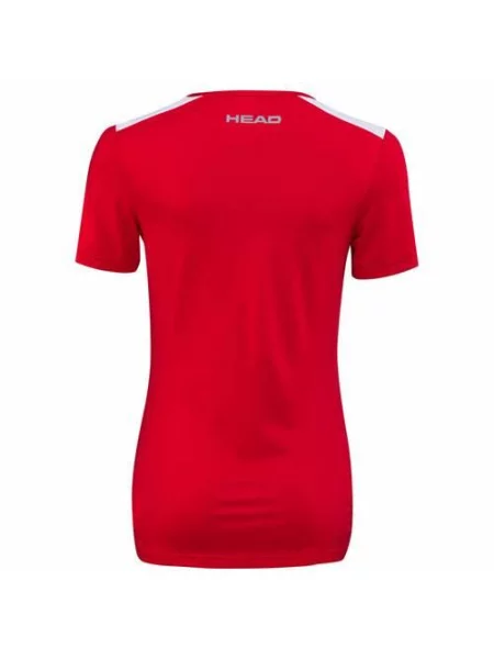 T-Shirt CLUB 22 Tech czerwona