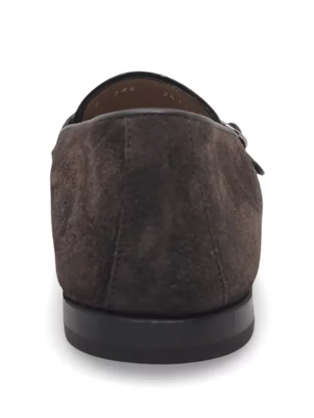 Szarvasbőr pántos loafer Barrett barna