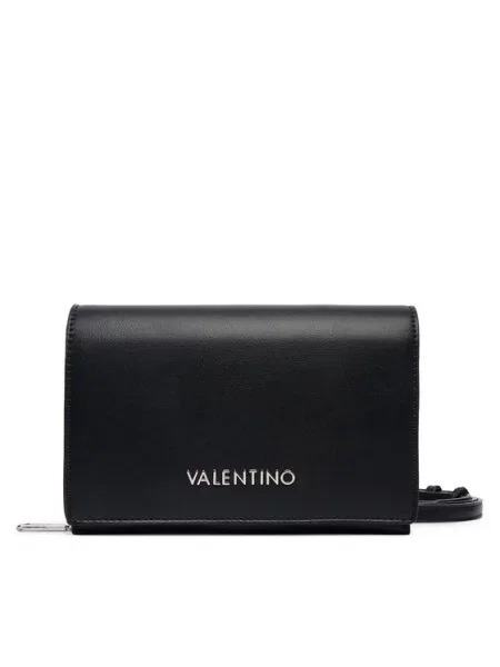 Torebka crossbody Valentino Bags z logo czarna