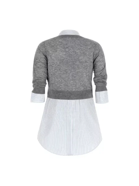 Sweter Alexander Wang wełniany szary