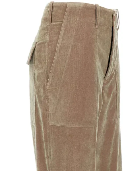 Pantaloni Jejia de catifea cord