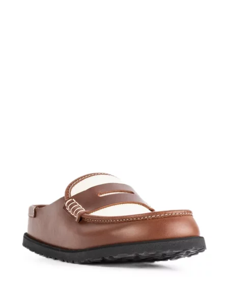 Papuci tip mules Birkenstock 1774 maro