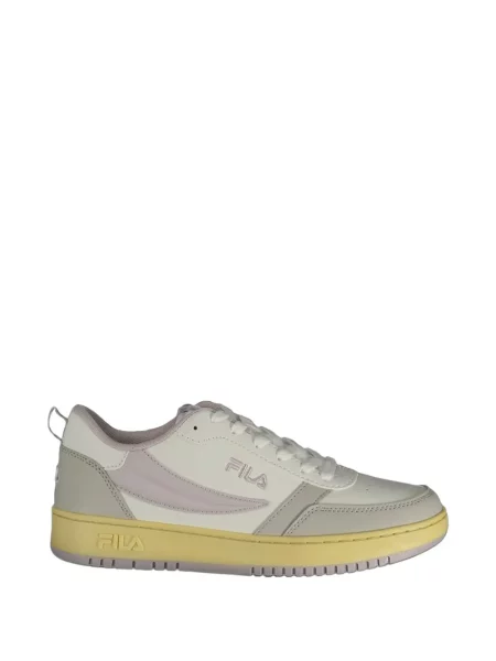 Sneakerși Fila cu broderie alb