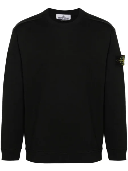 Hanorac Stone Island cu strasuri negru