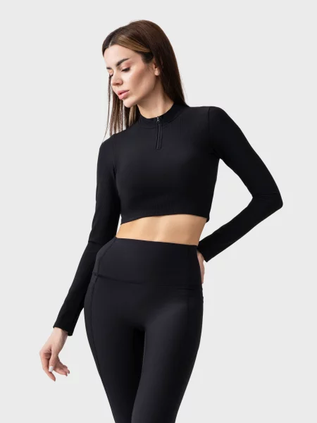 Топ спортивний AVECS чорний