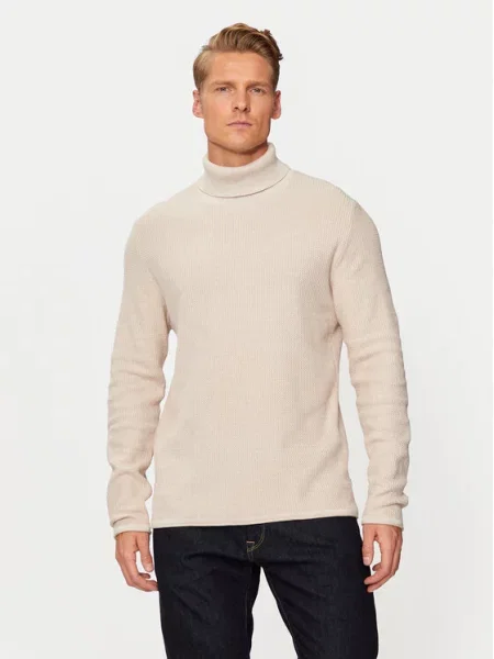 Jack&Jones Гольф Cooper бежевий