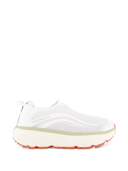 Sneakerși Fessura alb
