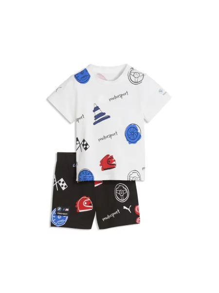 PUMA Dres sportowy dla małych dzieci BMW M Motorsport Essentials Sportswear Akcesoria czarny