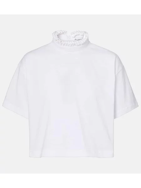 Cropp heláncă Alaïa din jerseu alb