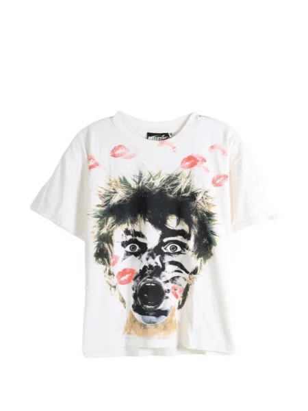 Tricou Hellstar cu imagine alb