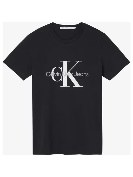 T-shirt z krótkim rękawem Calvin Klein Jeans Classic Monogram XXL czarny