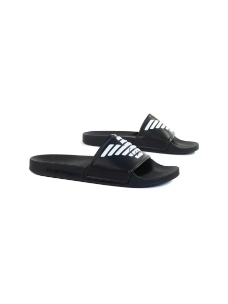 Natikače Emporio Armani crna