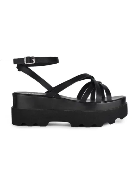 Altercore sandale Dolo femei cu platforma negru