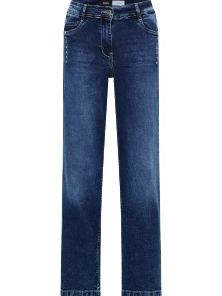 CECIL Jeans Neele închis albastru