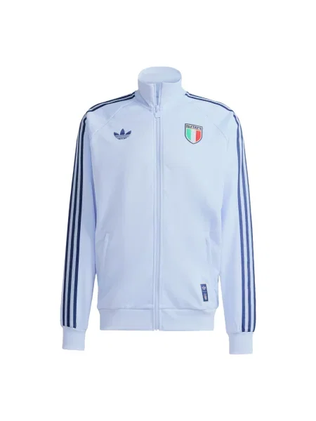 ADIDAS PERFORMANCE Sportovní bunda Italien noční / světlemodrá modrá