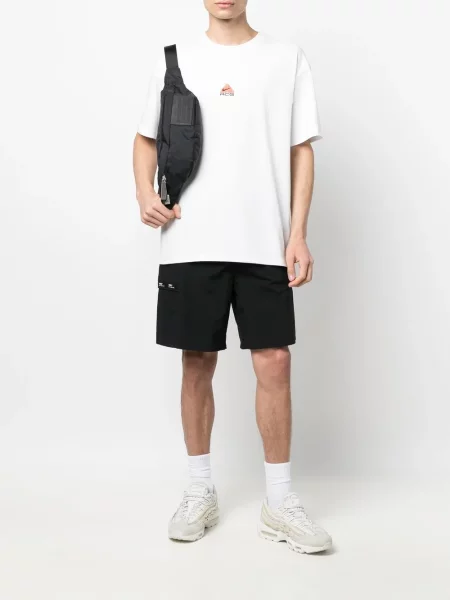Siuvinėtas marškinėliai Nike balta