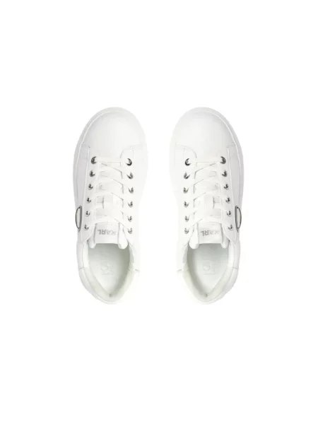 KARL LAGERFELD Sneakersy biały