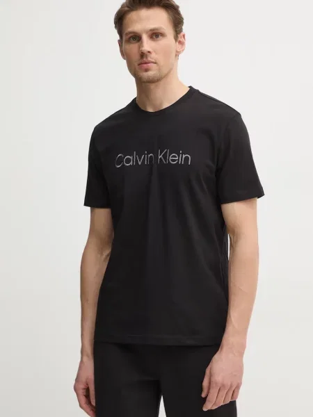 Tričko Calvin Klein s potiskem černá