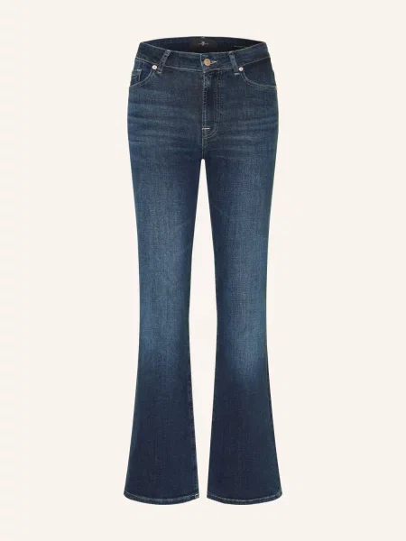 7 For All Mankind Bootcut Džíny The Leggy Bootcut deepnight