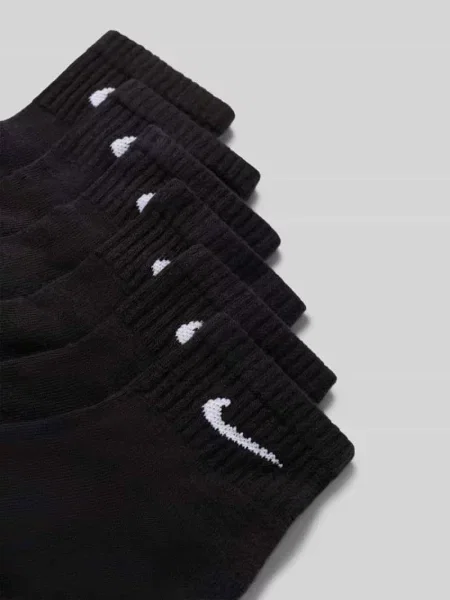 Skarpety z mieszanka bawełny w zestaw 6 par Nike czarne