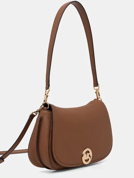 Michael Kors De piele geantă pe umăr NOLITA maro