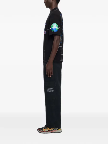 Fotbal tricou Off-white alb