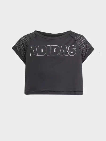 Детская футболка Adidas черная
