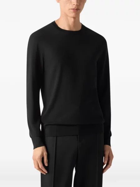 Pulover Zegna de lână negru