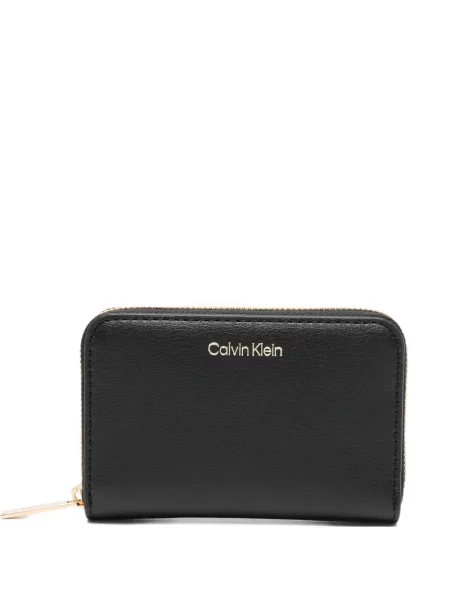 Portofel Calvin Klein cu autograf negru