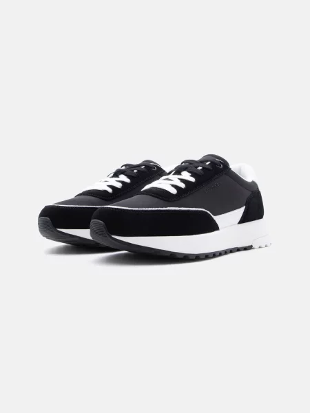 Calvin Klein Nízke tenisky CITY RUNNER čierna biela