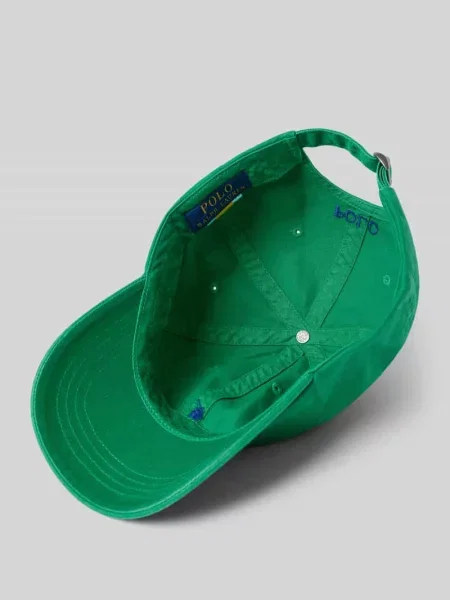 Polo Ralph Lauren czapka z daszkiem gładka zielony