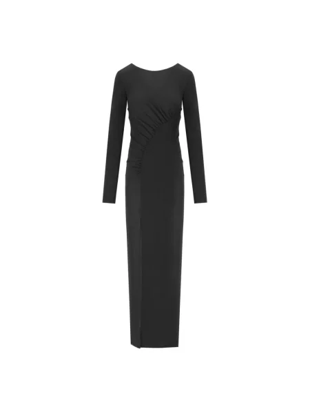 Sukienka maxi Twinset czarna