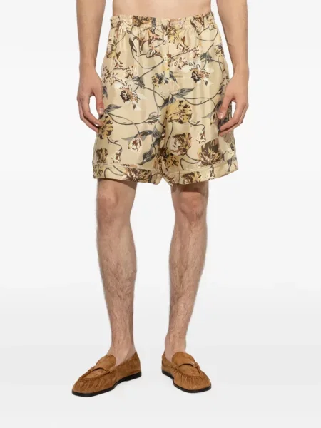 Pantaloni scurți Kenzo cu model floral