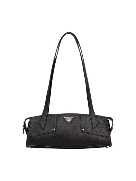 Guess torebka bagietka z imitacji skóry DARCY czarna