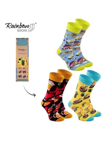 Nogavice Zooksy/rainbow Socks bež