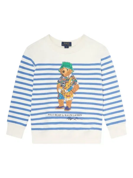 Koszulka polo dziecięca Polo Ralph Lauren biała